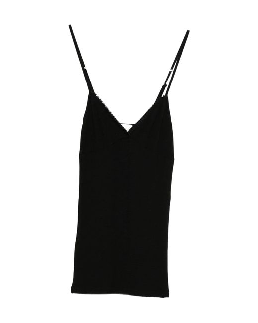 Forte_forte Black Sleeveless Vest