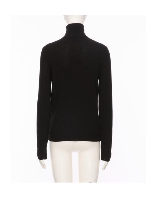 Valentino Black Cut-Out Knot Detailed Jumper