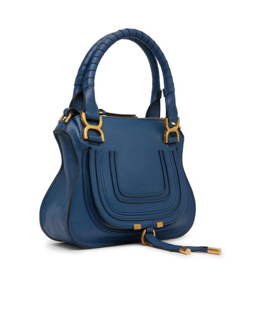 Chloé Blue Marcie Shoulder Bag