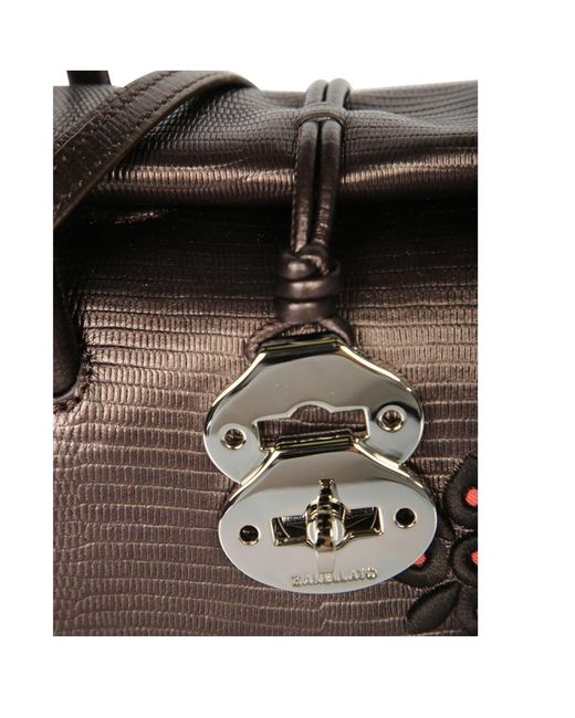 Zanellato Black Double-Handled Shoulder Bag