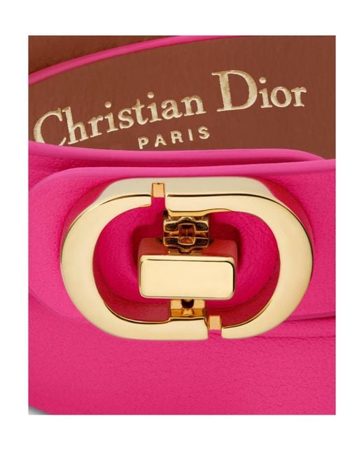 Dior Pink 30Montaigne Double Bracelet