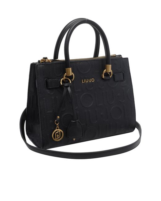 Liu Jo Black Top-Handle Shoulder Bag