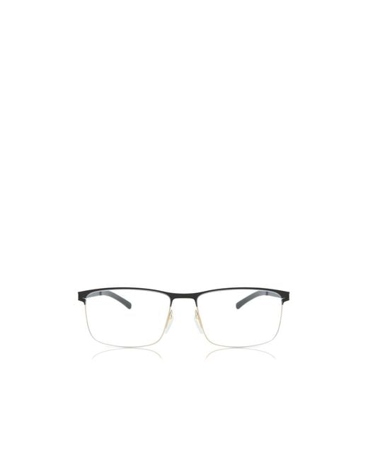 Mykita White Xander Two Tone Glasses for men