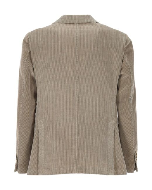L.b.m. 1911 Brown Pinstriped Two-Button Blazer for men