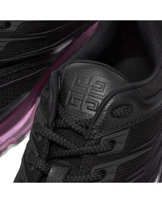 Givenchy Black Low-Top Leather Sneakers for men