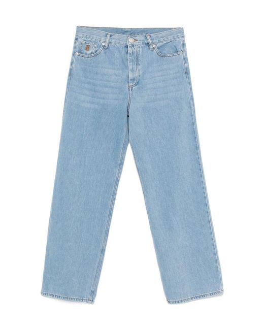 By Malene Birger Blue Belt-Loop Jeans