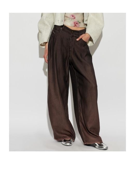 DIESEL Brown 1987-D-Khelz-Bs L30 Pants