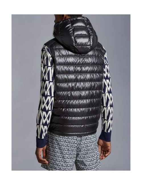 Moncler Black Clai Down Gilet for men