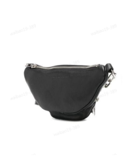 Alexander Wang Black Attica Mini Belt Bag