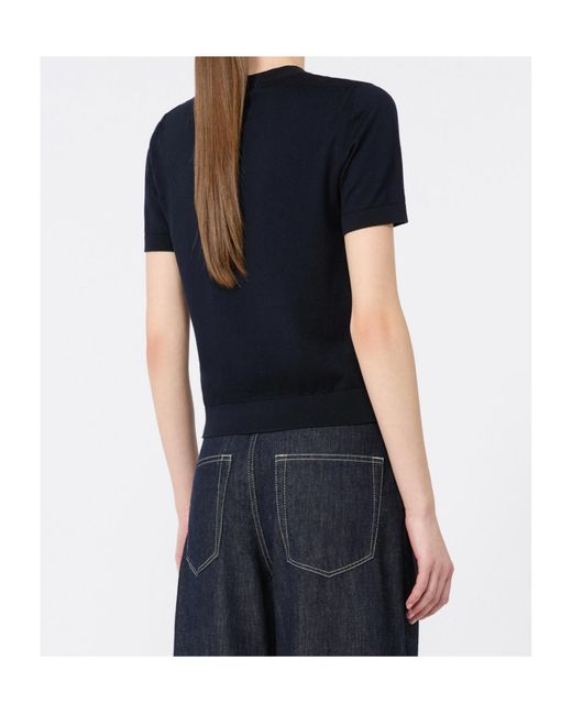 Max Mara Black 'S Giulietta Crewneck Knitted Jumper