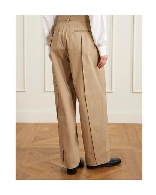 Co. Natural Casual Pants With Belt Loops