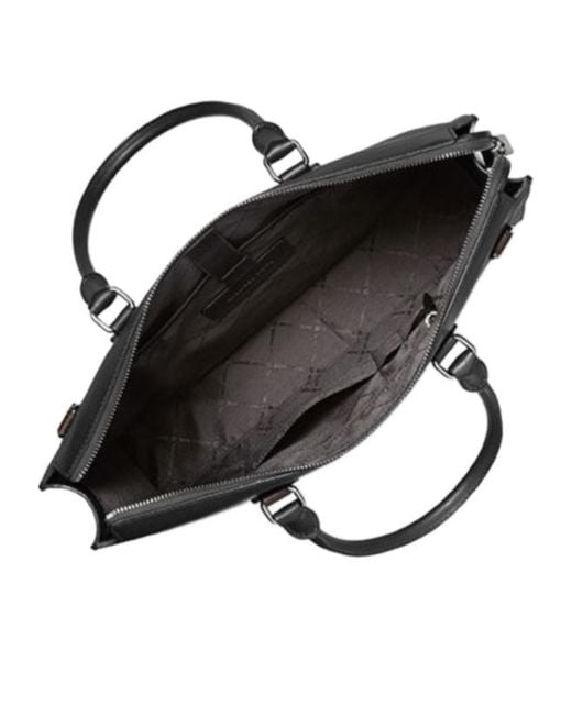 Michael Kors Black Edison Briefcase for men