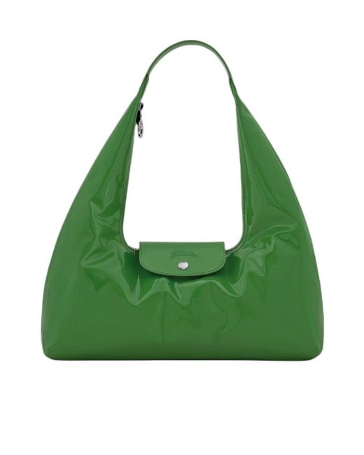 Longchamp Green Le Pliage Xtra L Shoulder Bag