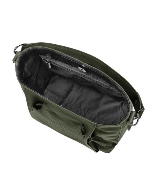 Longchamp Green Small 3D Leather Crossbody Bag