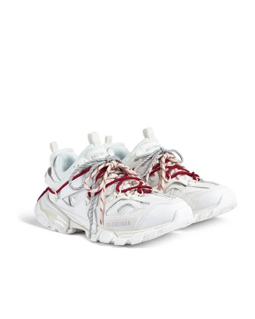Balenciaga White Track Trail Laces Sneaker for men