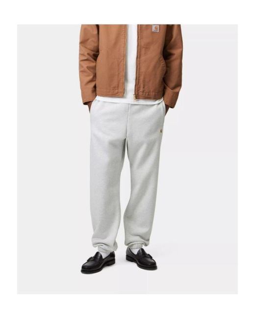 Carhartt White Chase Sweat Pant for men