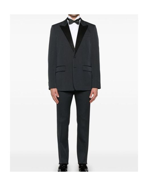 Gucci Black Two Piece Single Breasted Suit for men