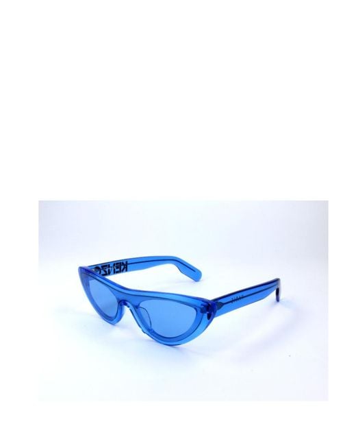 KENZO Blue Logo Sunglasses