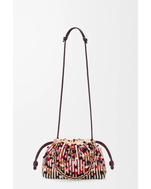 Loewe Red X Albers Medium Flamenco Purse
