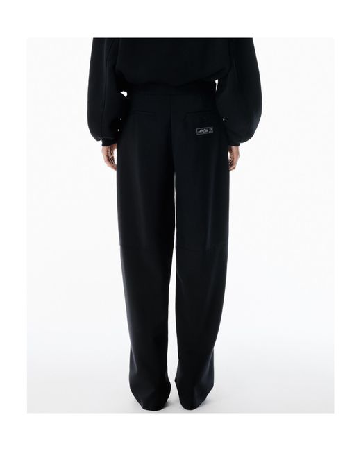 Alexander Wang Black Mid-Rise Tailored Pants