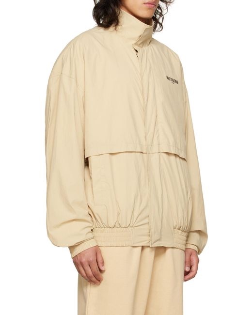 we11done Natural Logo Casual Jacket for men