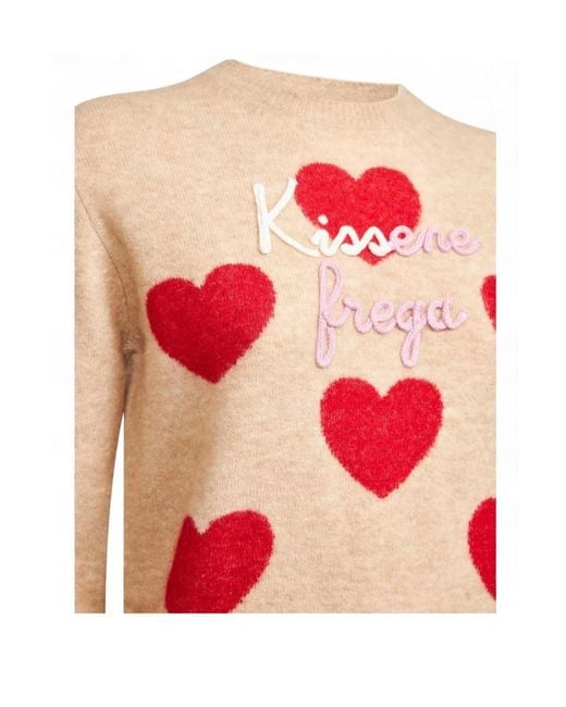 Mc2 Saint Barth Pink Crew Neck Sweater
