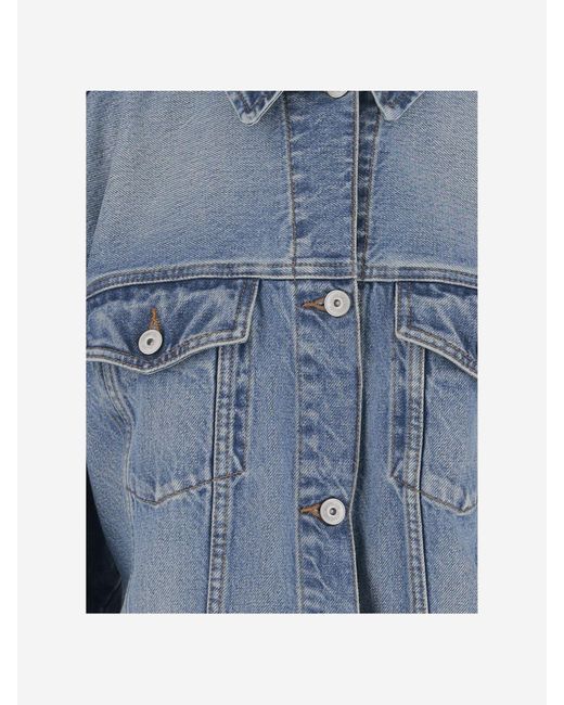 Jacquemus Blue La Veste De-Nimes Belted Denim Jacket