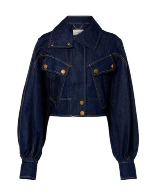 Zimmermann Blue Luna Denim Jacket