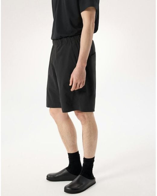 Veilance Black Spere Sl Shorts for men