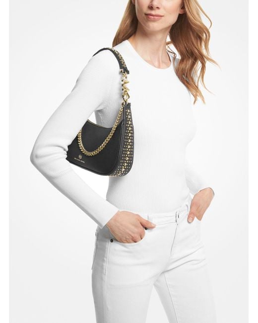 MICHAEL Michael Kors Black Logo Shoulder Bag