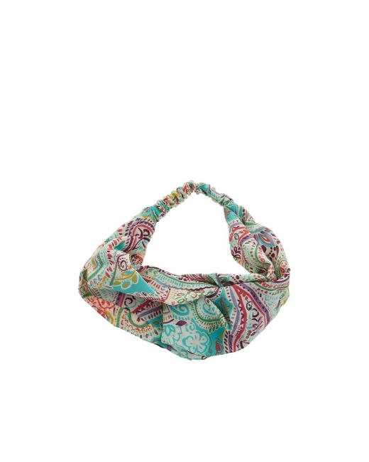 Etro White Logo Hair Accessories