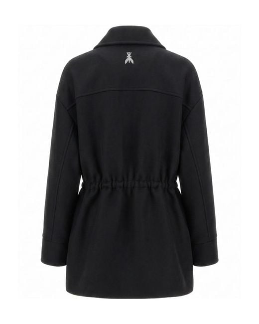 Patrizia Pepe Blue Long-Sleeved Coat