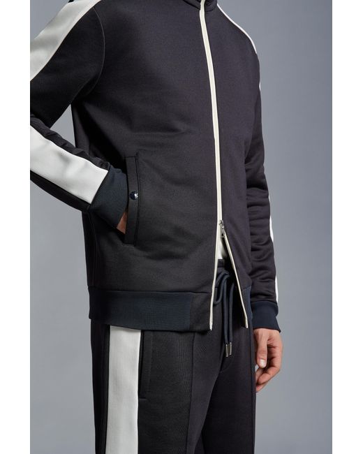 Moncler Blue Triacetate Sweatshirt for men