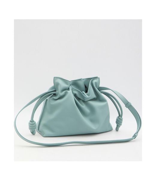 Loewe Blue Flamenco Medium Clutch Bag