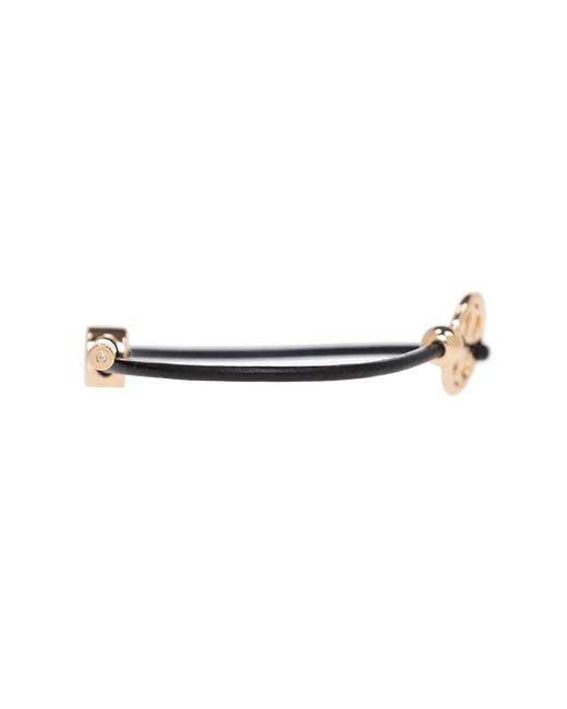 Tory Burch Metallic Miller Logo Plaque Slider Bracelet