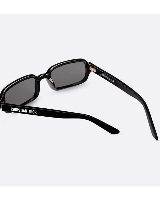 Dior White Rectangular Sunglasses