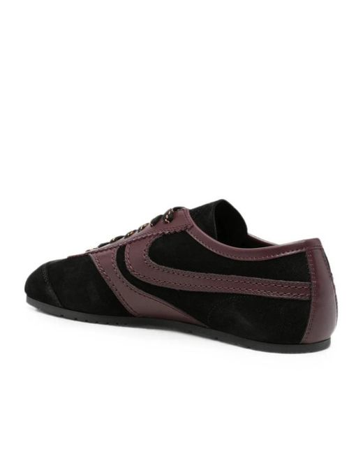 Dries Van Noten Black Lace-Up Sneakers for men