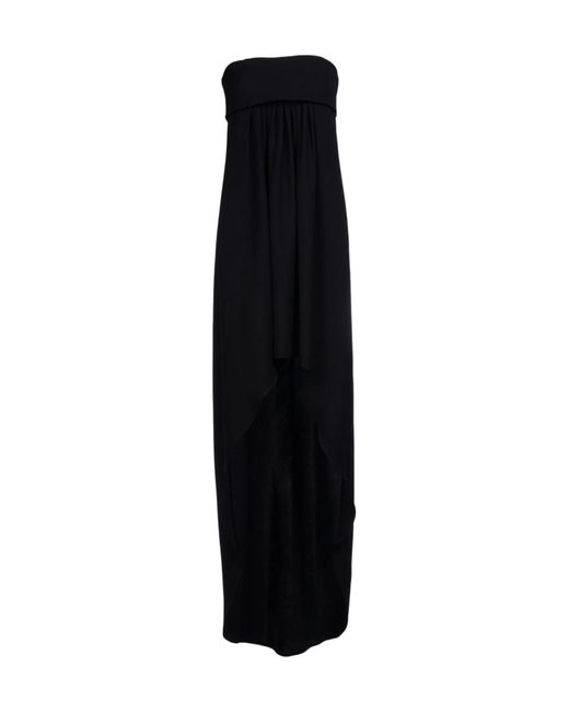 Saint Laurent Black Long Dresses