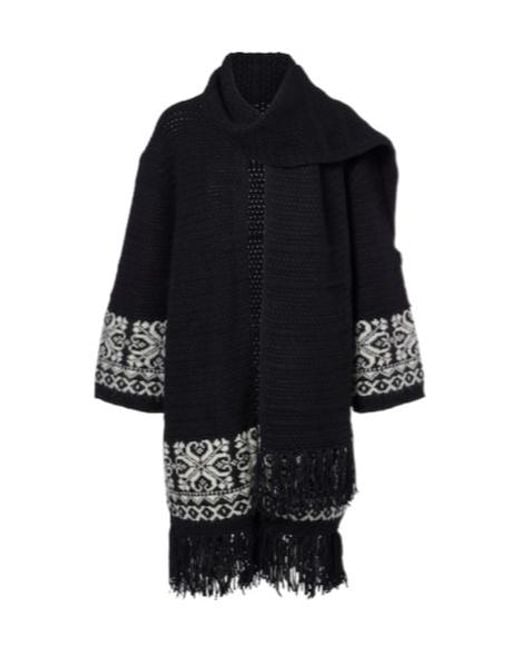 Polo Ralph Lauren Black Simple And Versatile Knit Cardigan