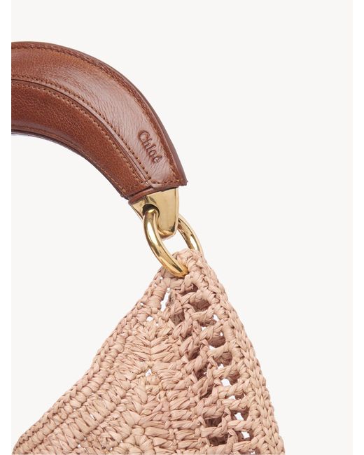 Chloé Pink Logo-Embroidered Tote Bag