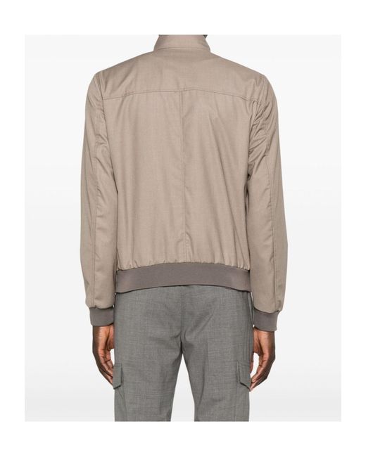 Moorer Brown Bearnie Jacket for men