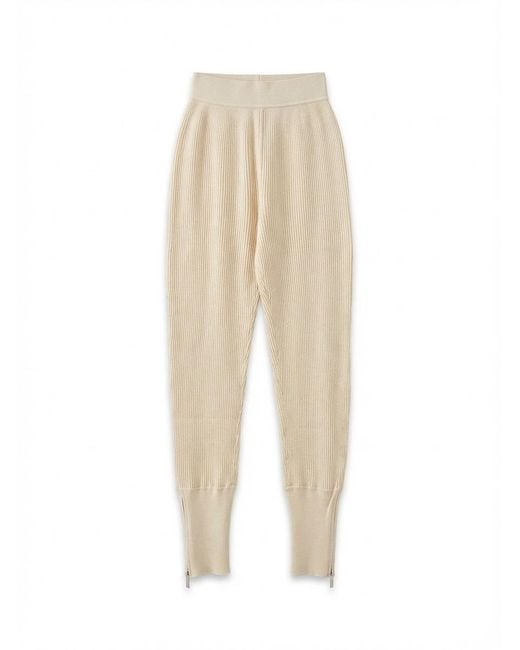Loro Piana Natural Elastic Waist Casual Pants