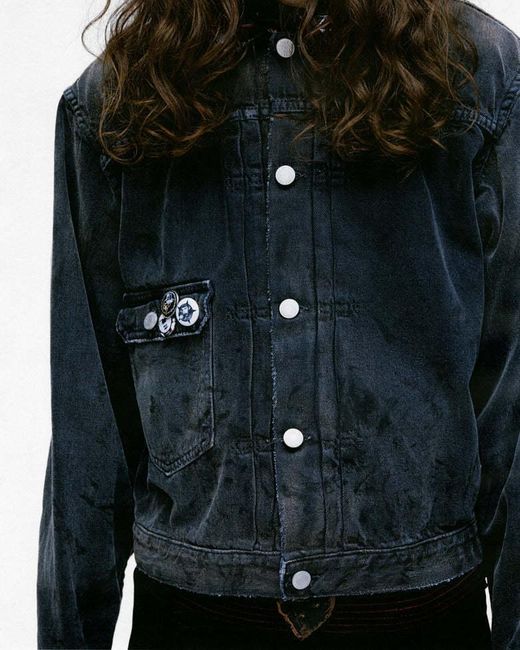 Enfants Riches Deprimes Blue Type Vii Jacket Pin Assemblage for men