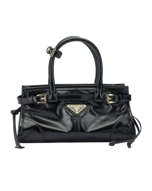 Prada Black Bonnie Mini Handbag