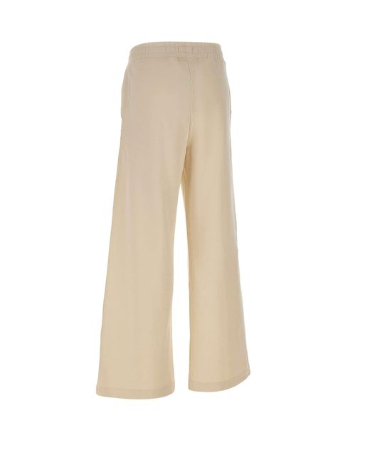 Woolrich Natural Super Soft Interlock Wide Leg Jogger Pants