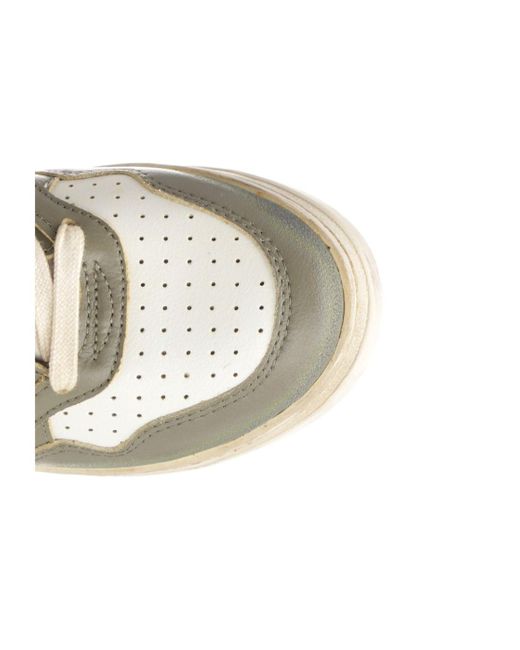Autry Natural Medalist Super Vintage Low-Top Sneakers