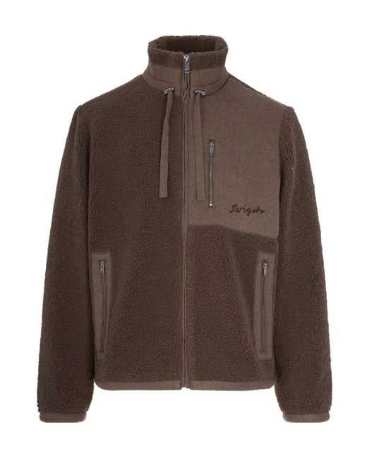 Axel Arigato Brown Alpine Fleece Jacket for men