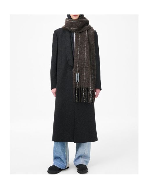 Our Legacy Black Estate Scarf for men