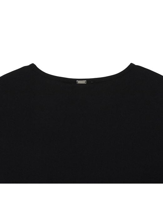 Herno Black Abstract-Print T-Shirt