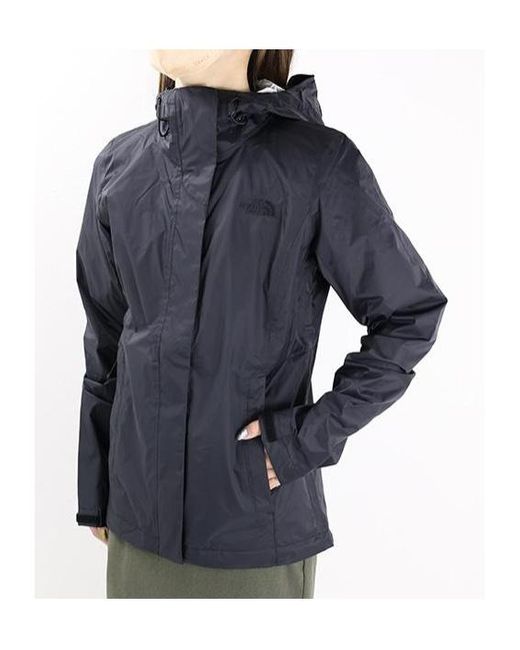The North Face Blue Long-Sleeved Casual Jacket